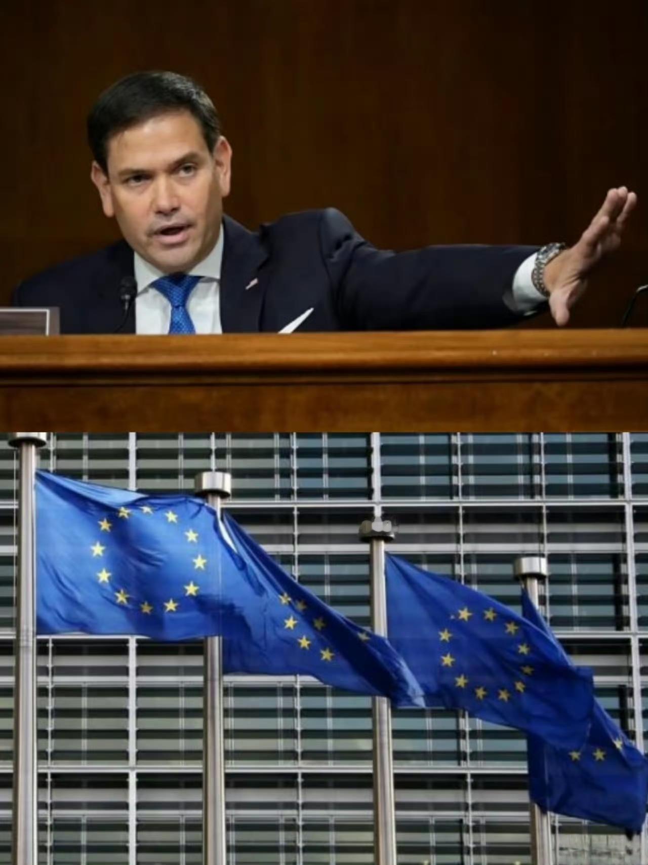 当地时间11月28日，美国国务卿鲁比奥表态：“欧盟没资格界定什么是国际法，更没有