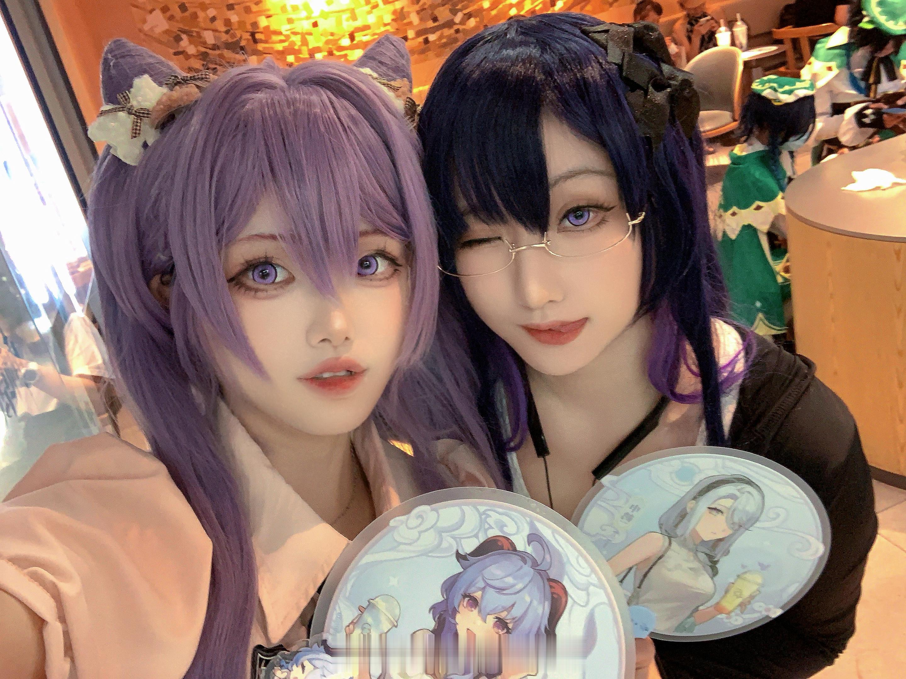 #原神[超话]##原神喜茶##原神fes# 喝了两天，喜欢申鹤这个什么时候联动我
