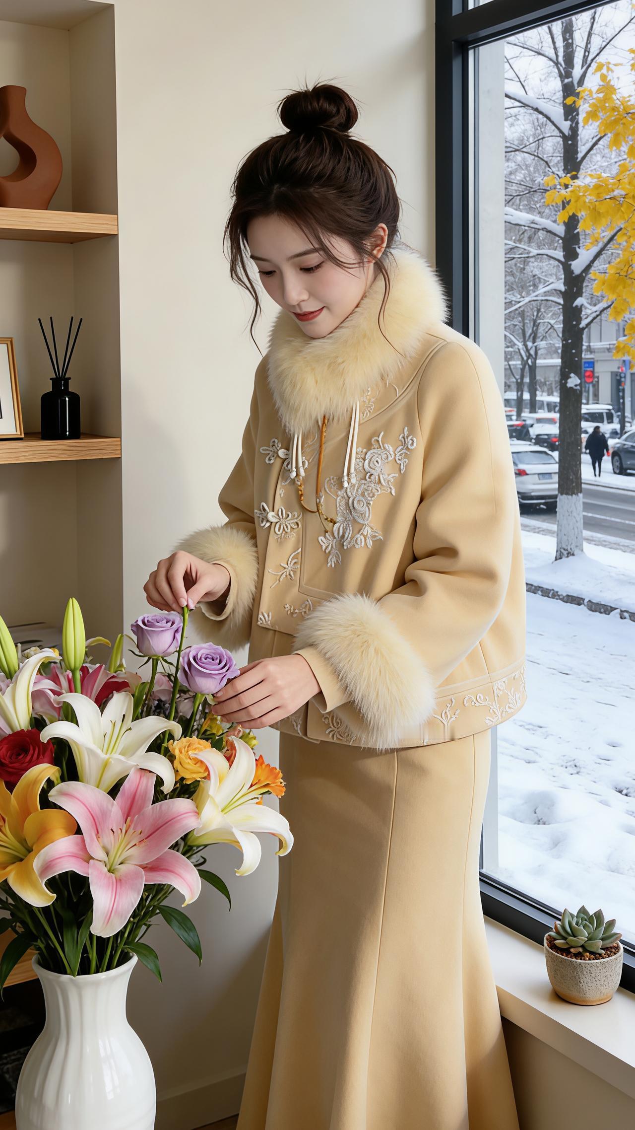 新中式国风套装 过年穿什么 国风套装 冬季穿搭 这也太好看了