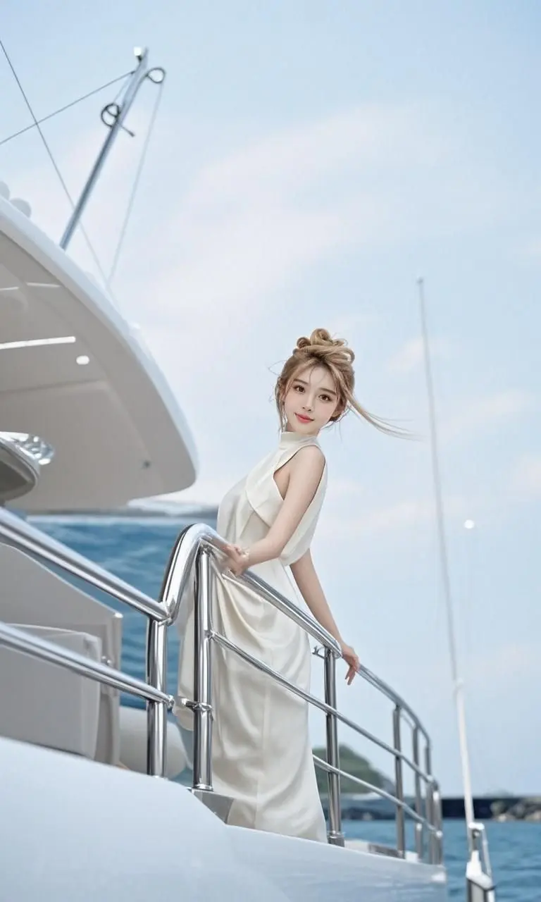 船舷佳人 原来ai写真可以这么美 人生总得有一套ai写真吧 谁拍谁好看...