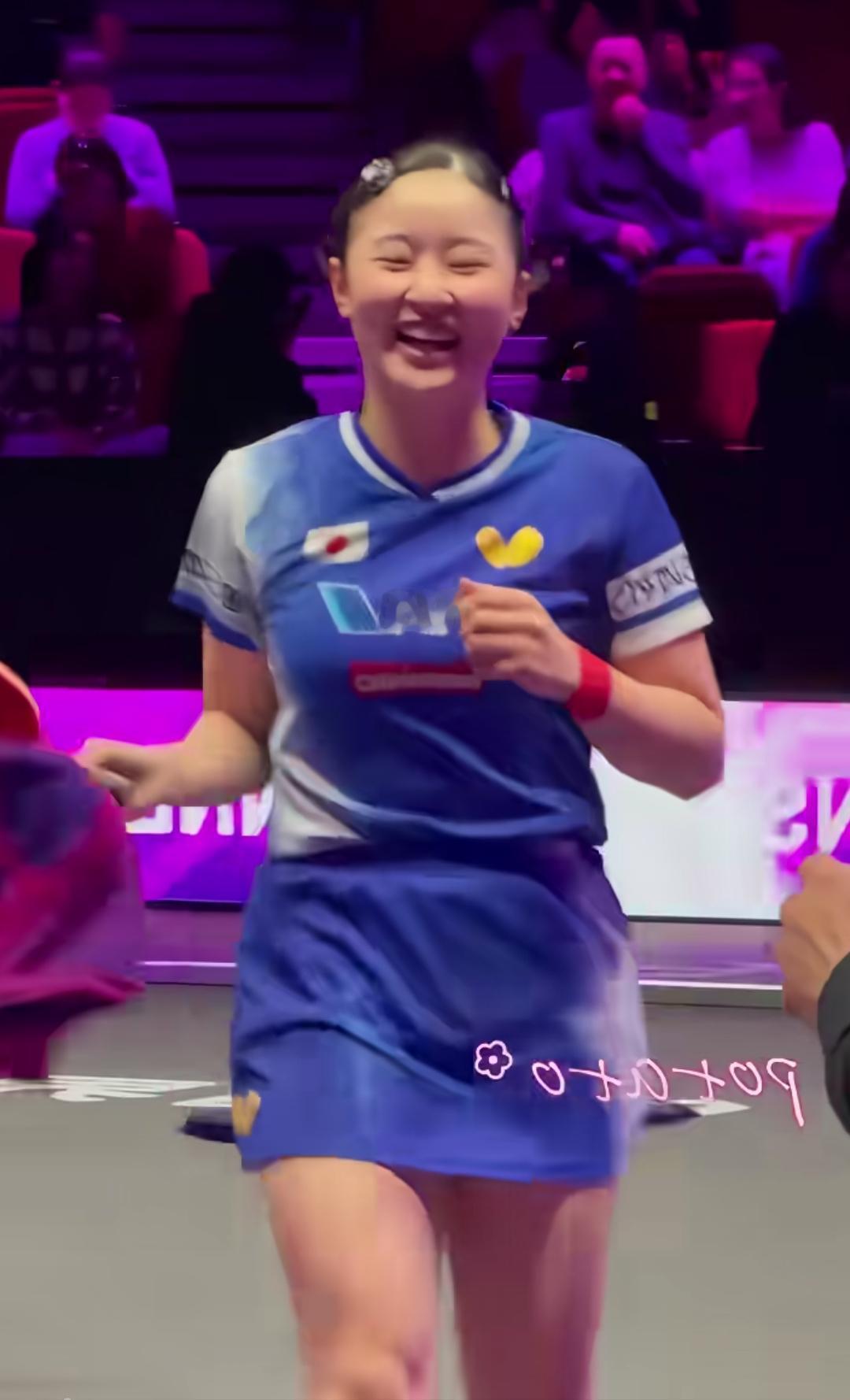 张本美和才17岁，就已经排名世界乒乓球女单第五名了，用天才来形容她应该不算过份，