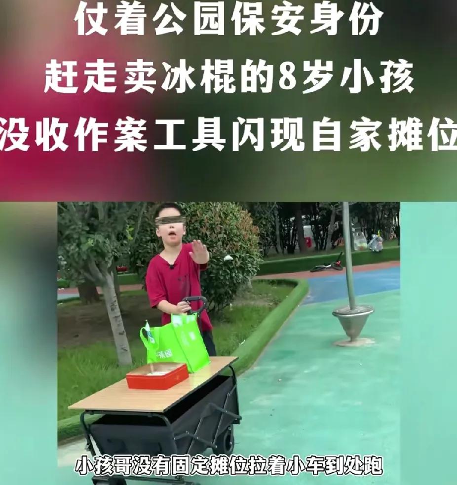 保安自认为是公园的土皇帝，霸凌8岁卖冰棍的小男孩引发众怒，结局大快人心！

安徽
