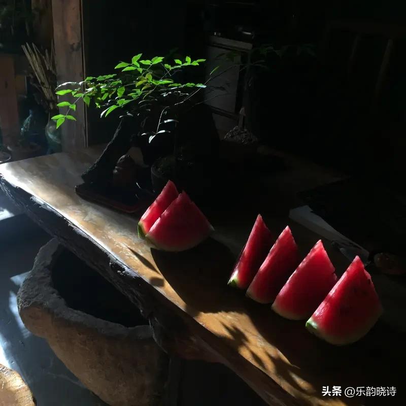 头条创作训练营 《夏居自适》
溽暑焚空暑气扬，
尘襟一放自生凉。
三餐淡适加餐饭