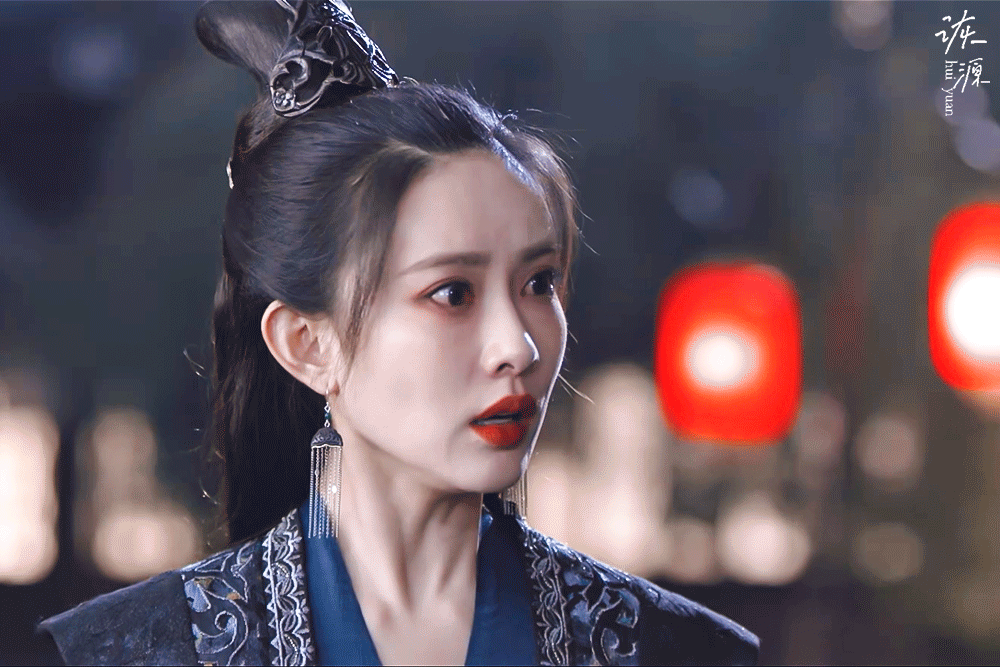 孟子义 《说英雄谁是英雄》雷纯 / 动图EP38-04 蓝衣 亲眼看到爱人紫砂于