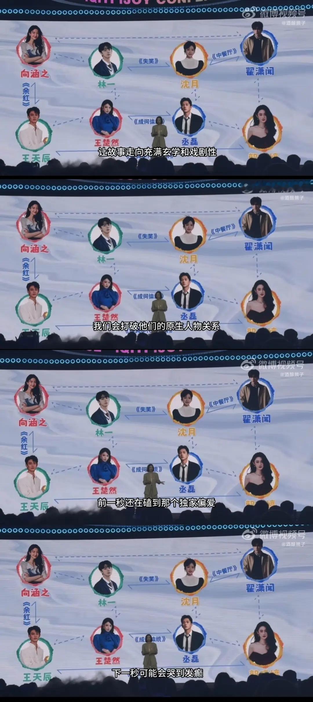 爱奇艺这又是啥东东？cp打乱重组😟？ 