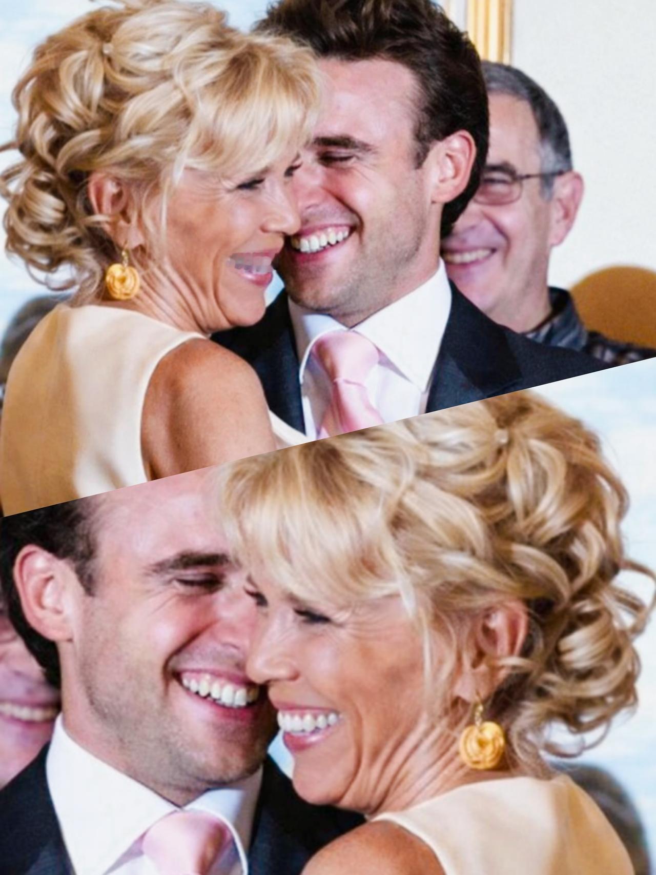 马克龙和妻子布丽吉特看起来，是不是很恩爱啊？
马克龙和布丽吉特俩人满脸笑容，看起