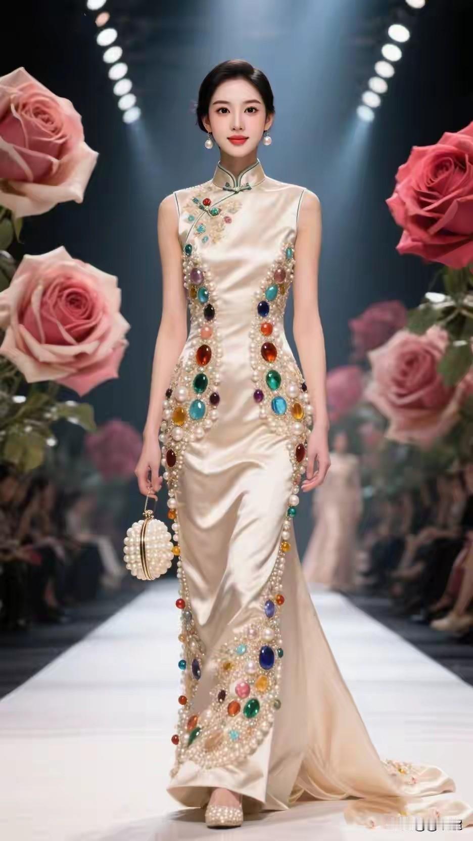 抬头只见前面人，
总觉自己不如人。
猛然回头向后看，
自信满满若女神。