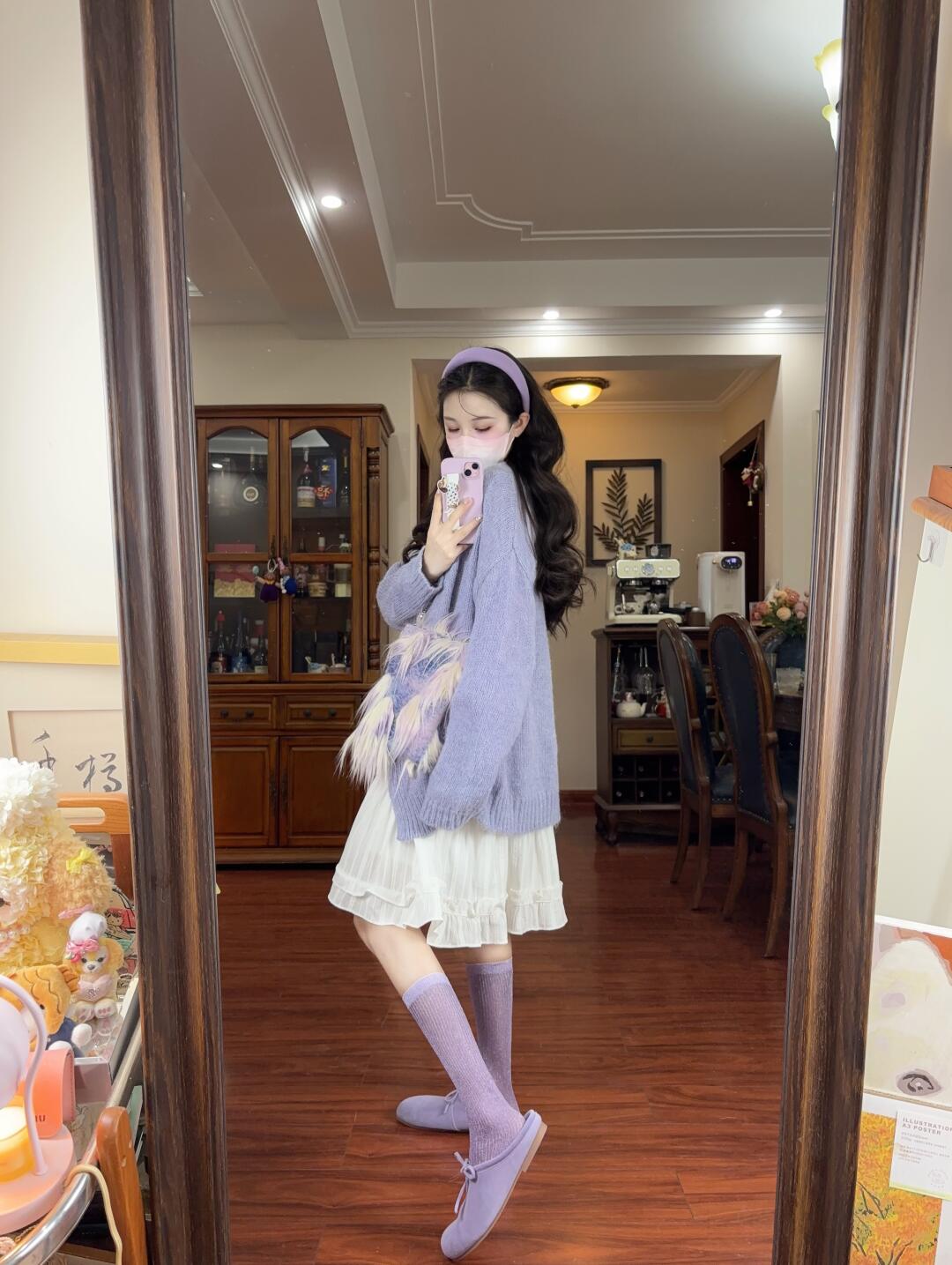 秋冬氛围紫好美呀！