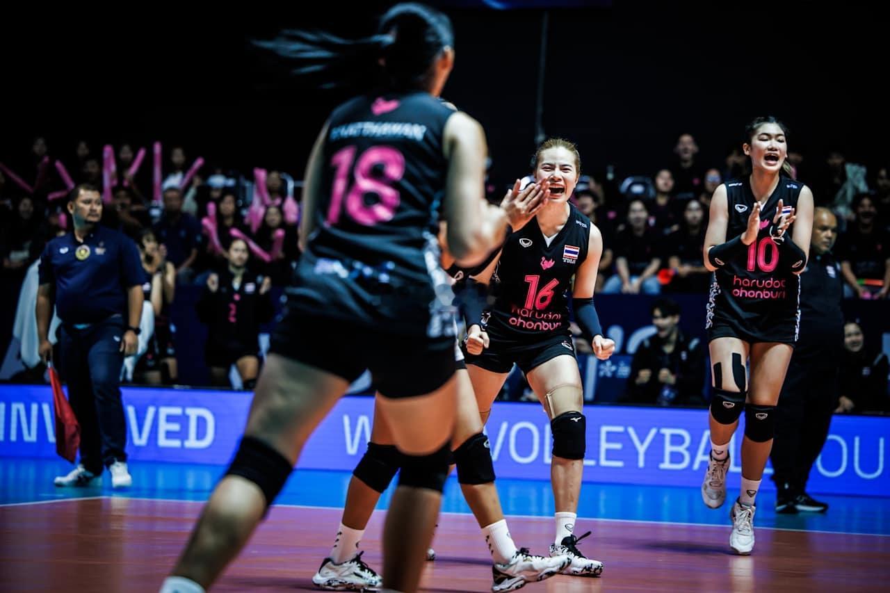 【日本红箭女排横扫哈鲁多特晋级亚冠四强】2026年亚洲女排冠军联赛1/4决赛，日