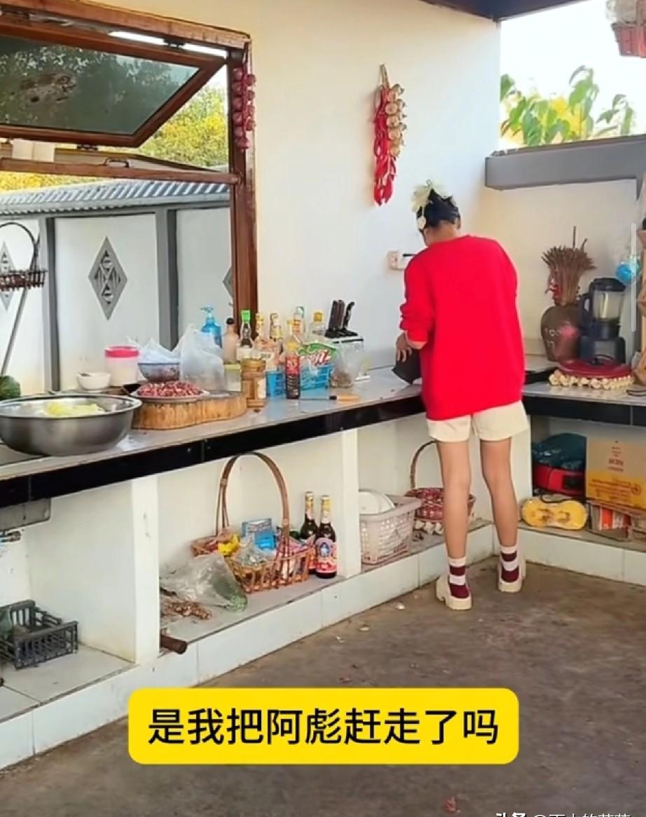 小依直播翻车！
一句“谁的错”把阿彪推得更远？
直播镜头里火药味十足。
小依眉头