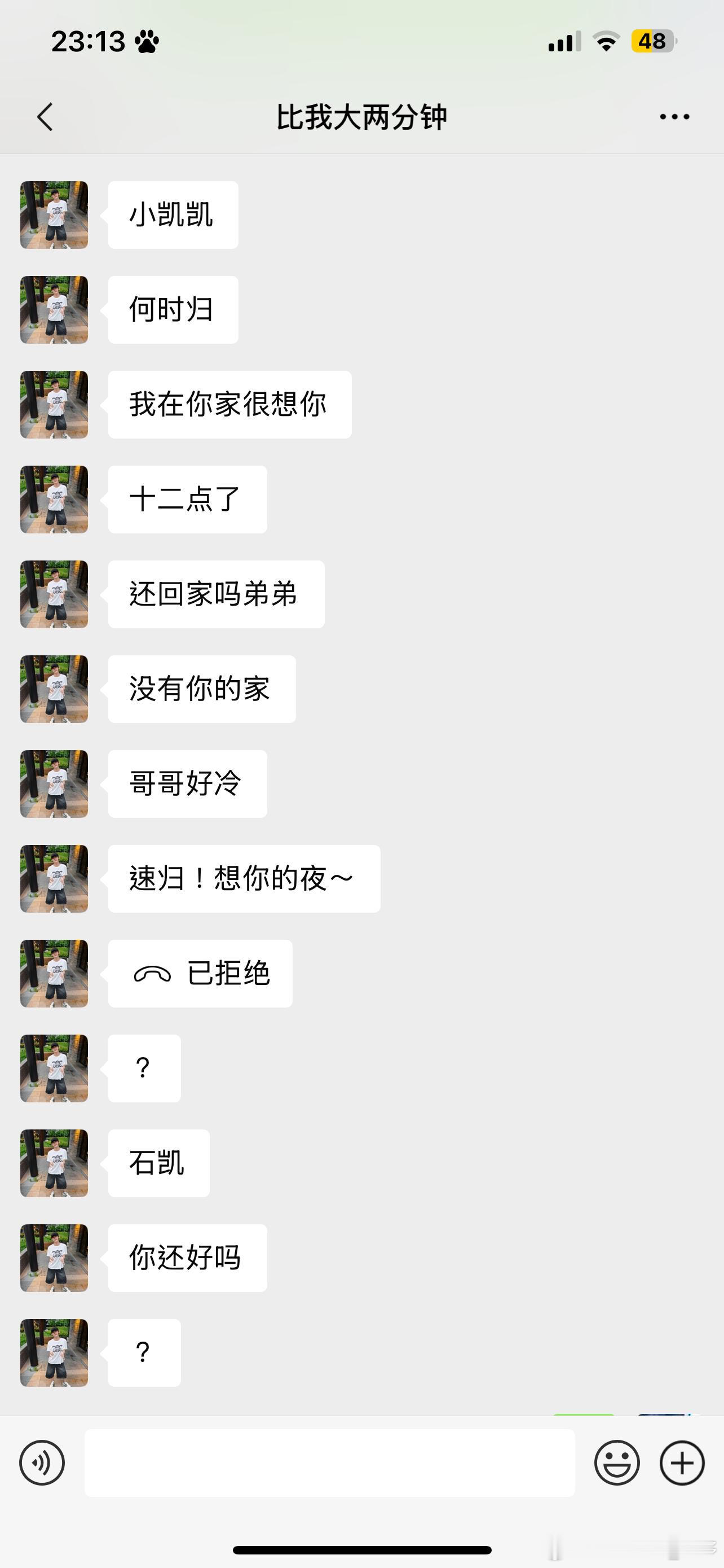 弘叶题石[超话]  《兄弟你说啥呢 我是直男啊！》12.又名《我汪叽汪饭就是饿s