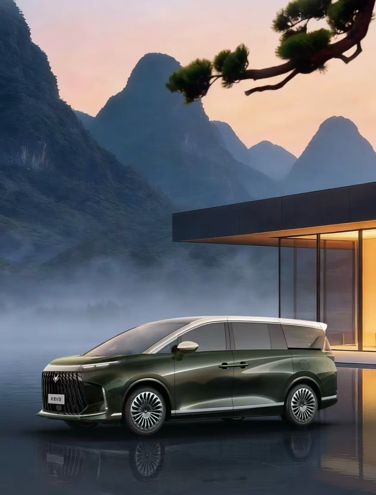 极狐首款MPV定名问道V9，之后问道也是极狐品牌的高端产品线。总感觉这个命名很熟