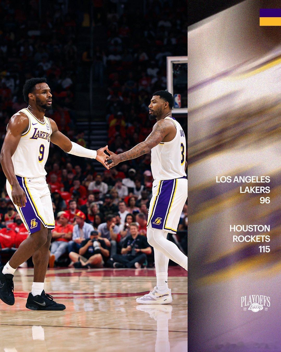 火箭湖人赛后一片混乱That's playoffs！！🔥🔥🔥 