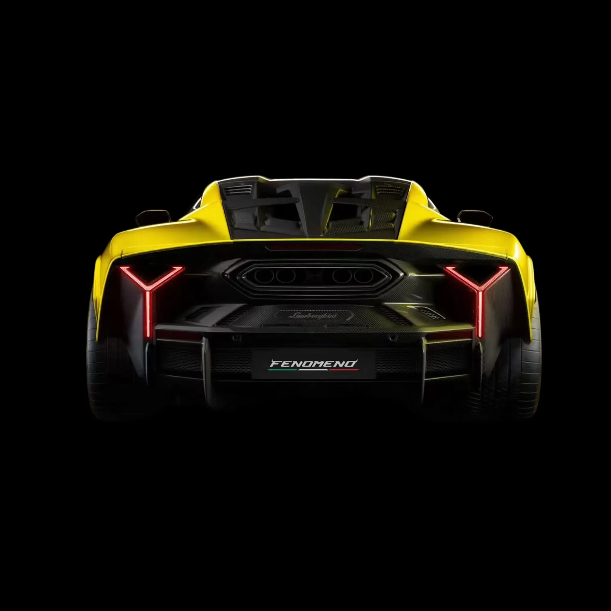 兰博基尼发布了fenomeno 该车采用revuelto混动v12 限...