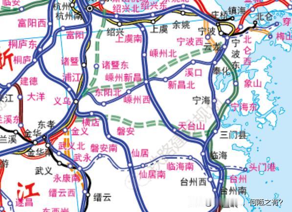 执意敲定金台高铁北线，为何被说损台州、坑宁波？
放眼浙中横向高铁博弈，最让人费解