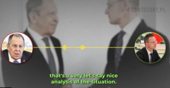 谢尔盖·拉夫罗夫和彼得·西雅尔多之间的谈话录音表明，这位匈牙利部长愿意在欧盟内部