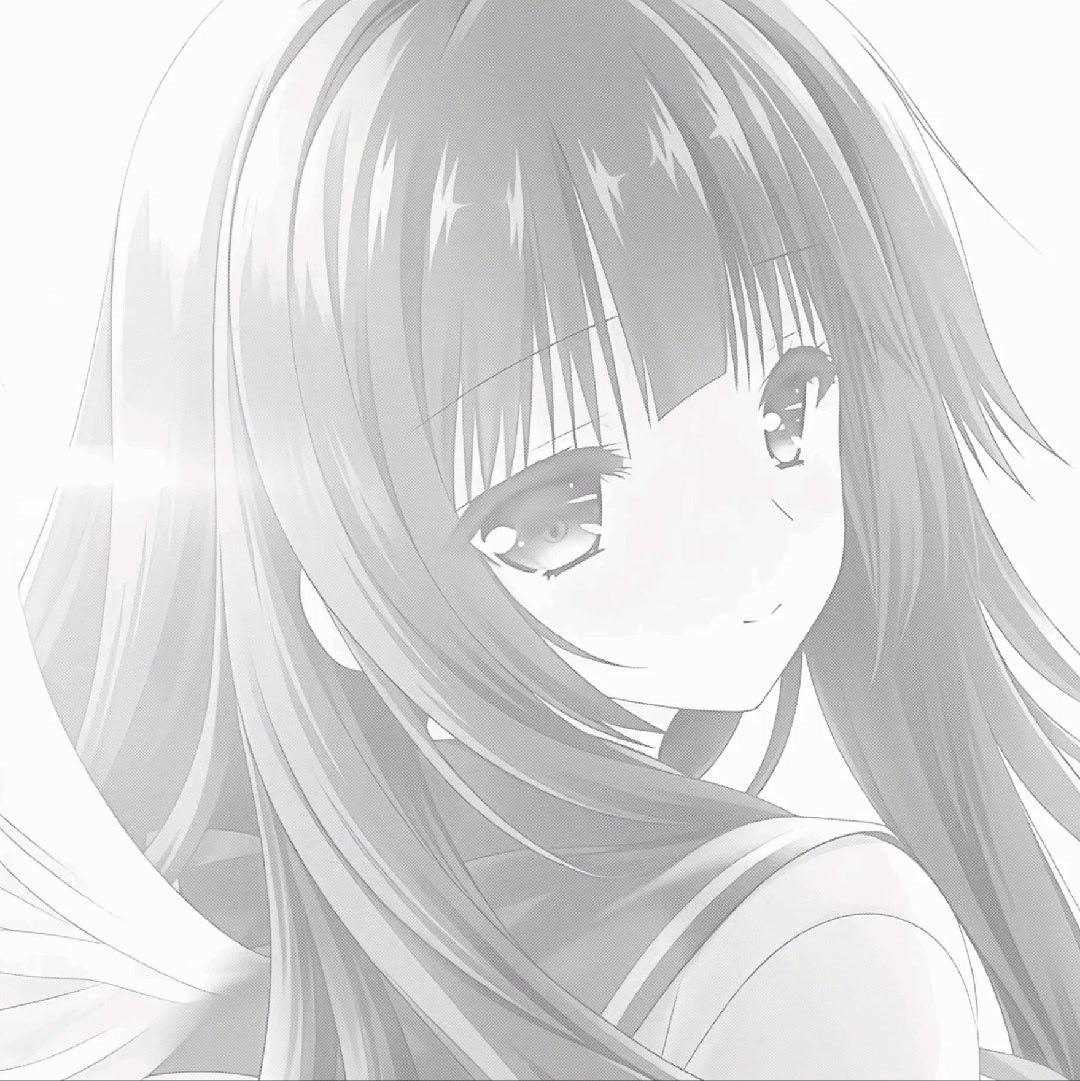 𝙒𝙚𝘾𝙝𝙖𝙩头像分享｜女生头像 | 动漫女头 |  ins风丨黑白灰