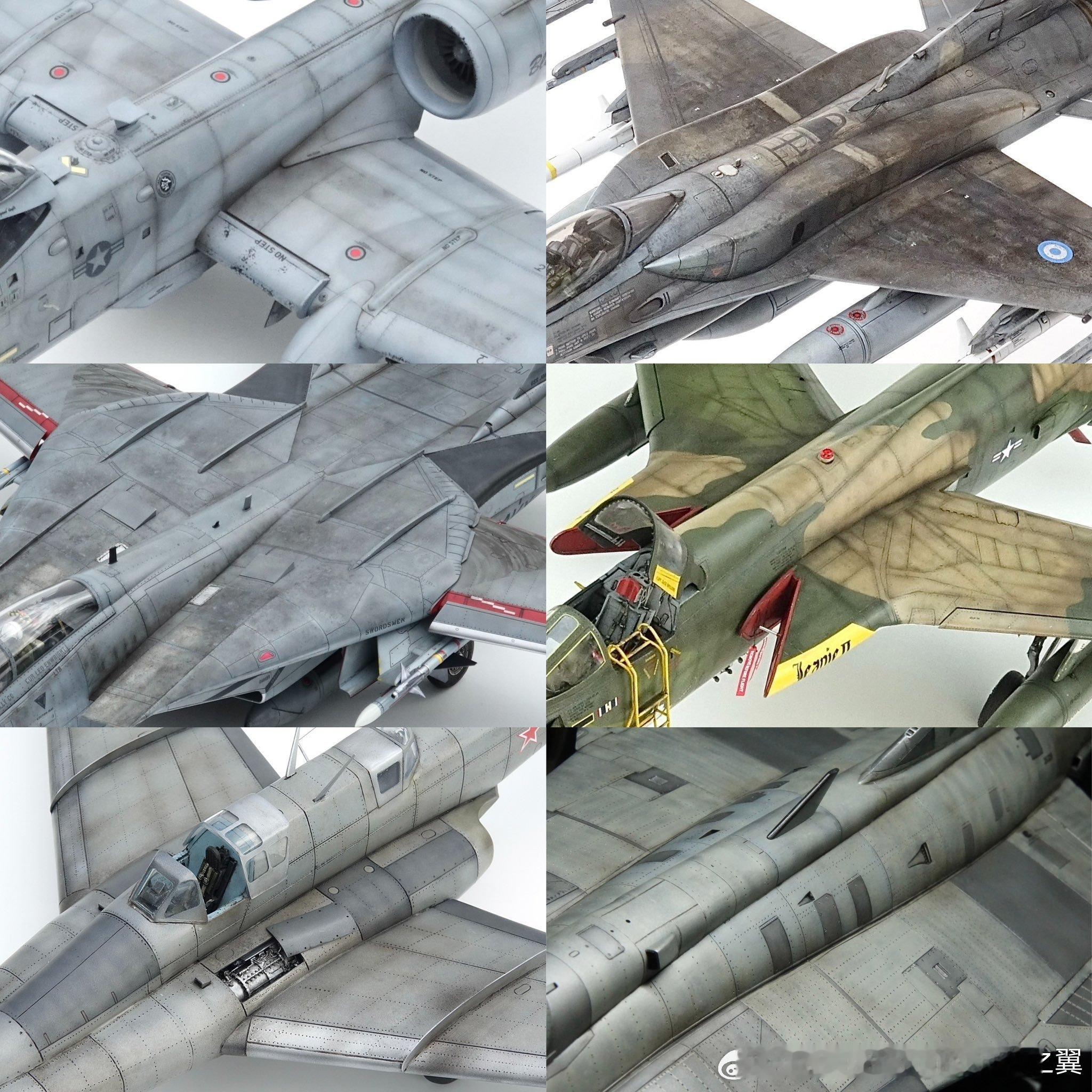飞机模型旧化的魅力，希腊F-16是达到精髓了。作者hyperducati ​​​