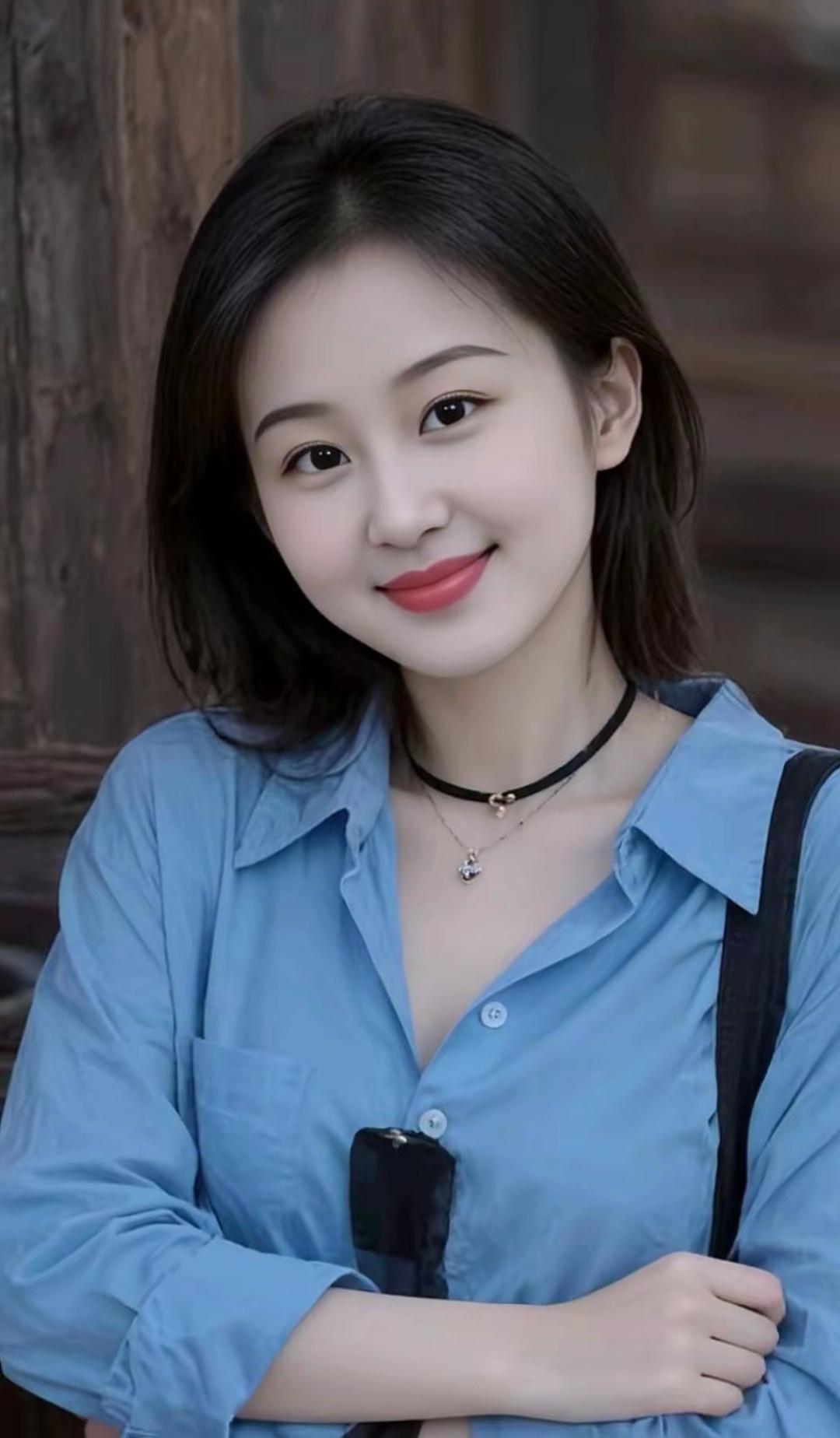 清新自然，元气满满的一天从微笑开始！高雅气质美女 美女人像群