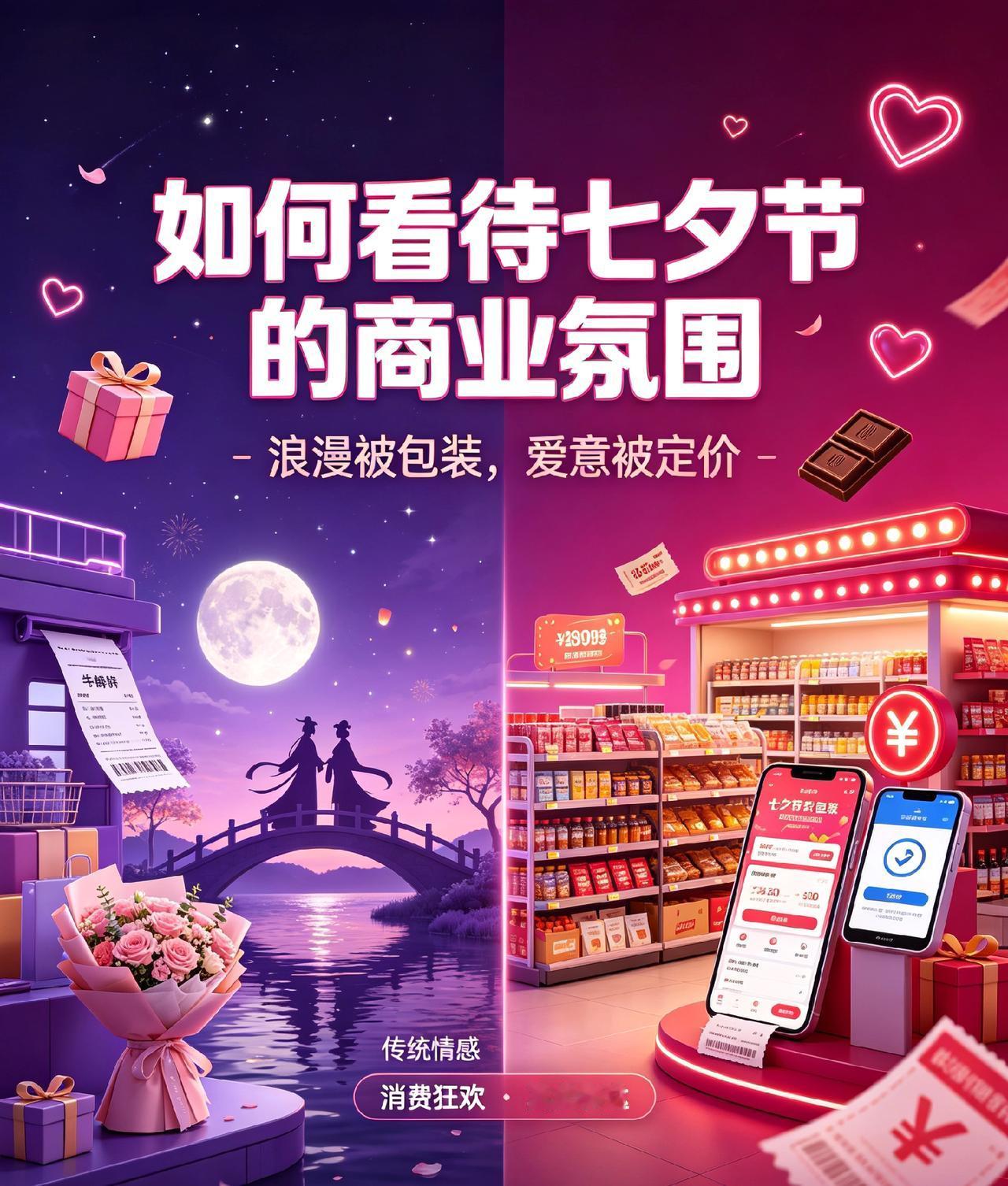 如何看待七夕节的商业氛围