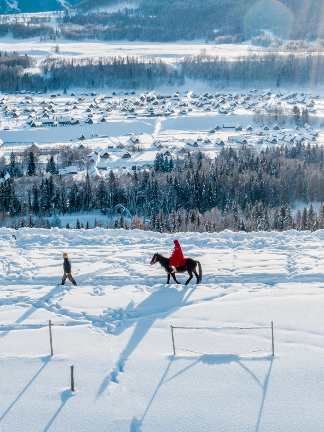 他们说这里是神的自留地❄️它就是新疆禾木
