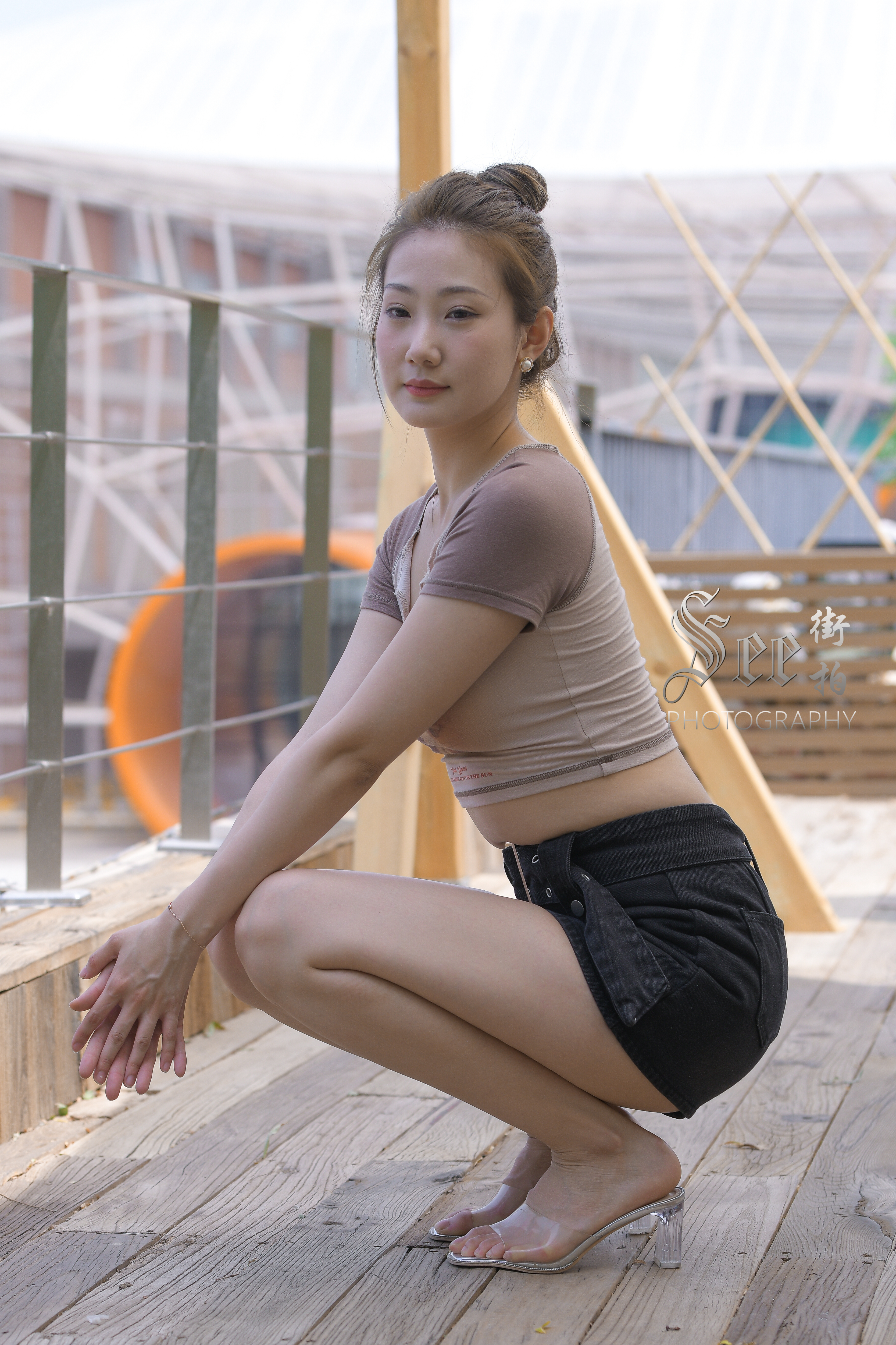 牛仔裙裤，魅力高挑~~ ​​​