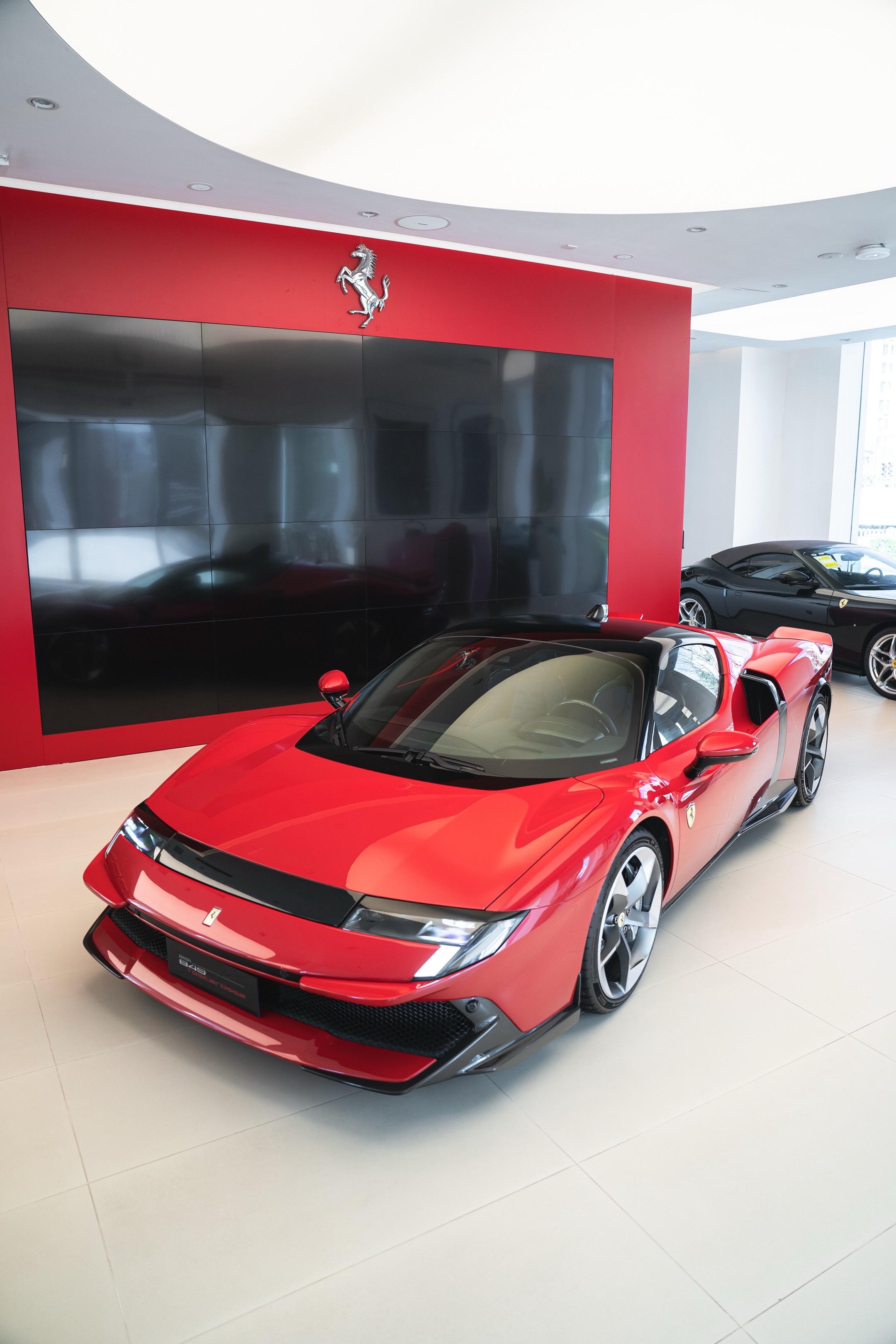 法拉利849Testarossa.这简直就是艺术品