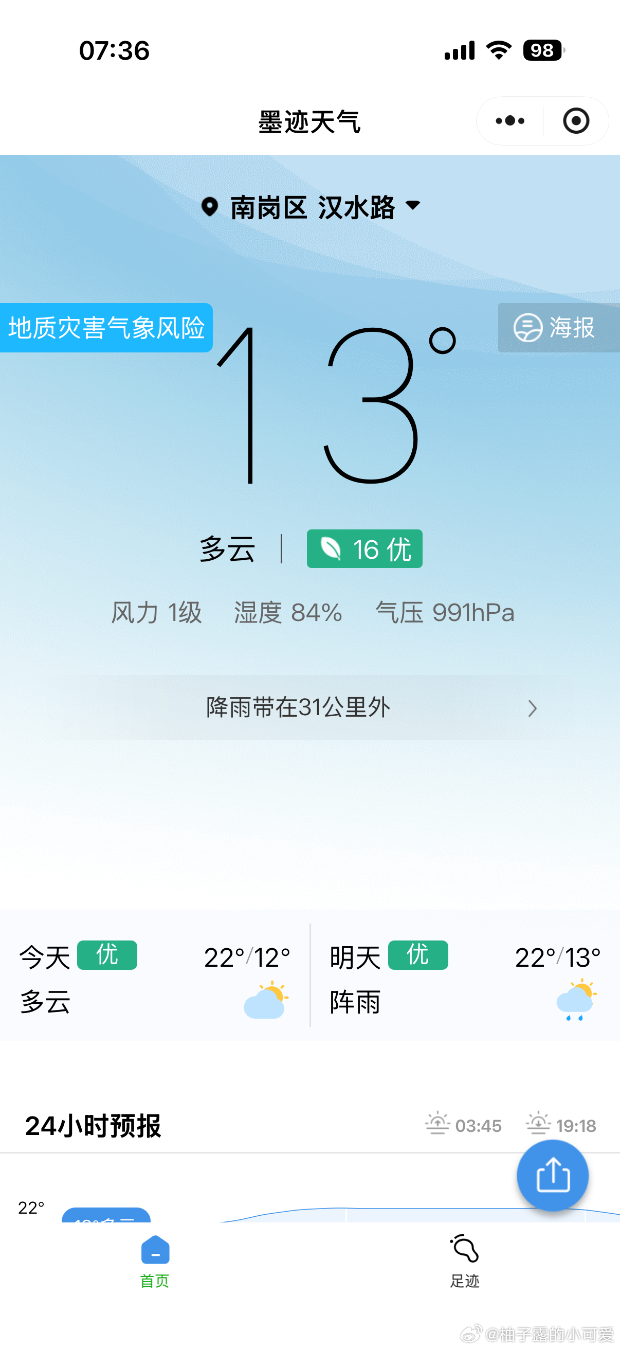 咱就是说，六月份了，这温度是不是有点……我不想热，但也别冷啊