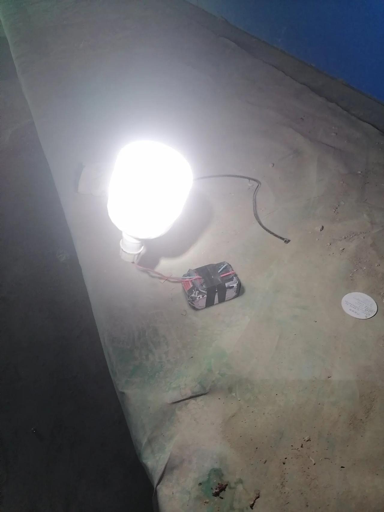 大家好，我是水电工星仔，今天放线路过一工作点，发现件新奇事，就是地上这个东西。