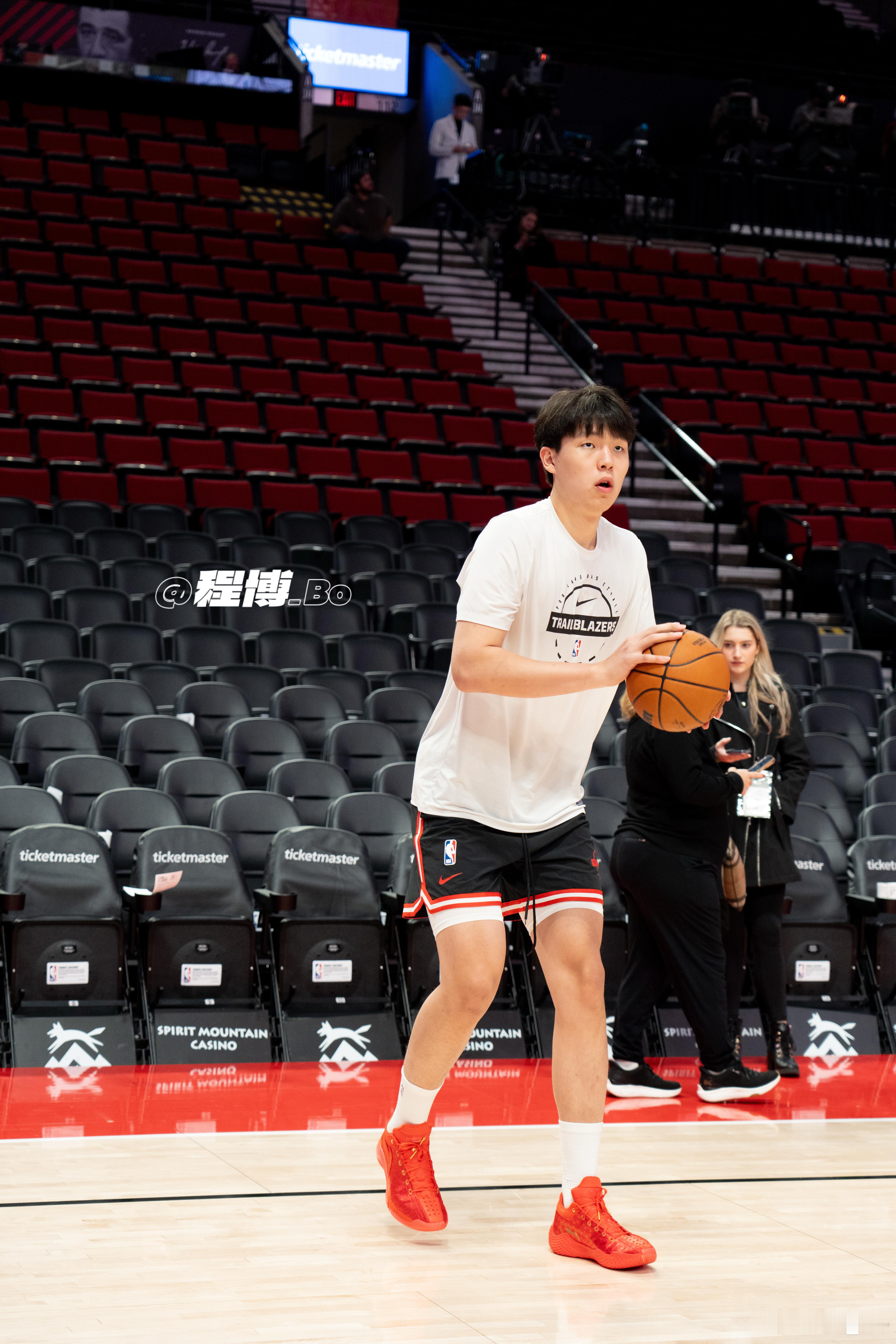 “每一步都算数”明日出发见证之旅第二站✈️勇士vs开拓者  ​​​