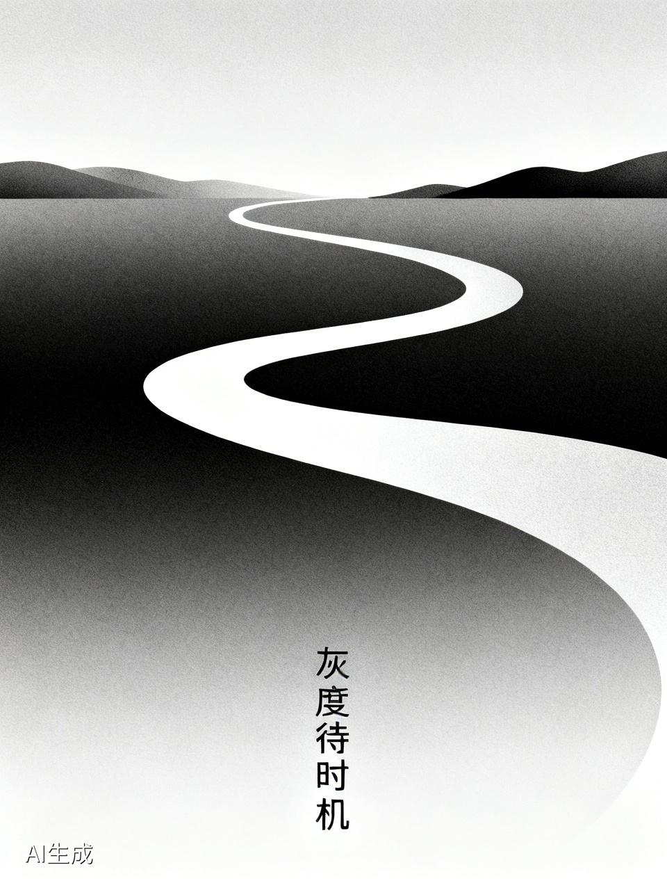 黑白随时变，
天道可鉴心。
灰度待时机，
终身可行道。