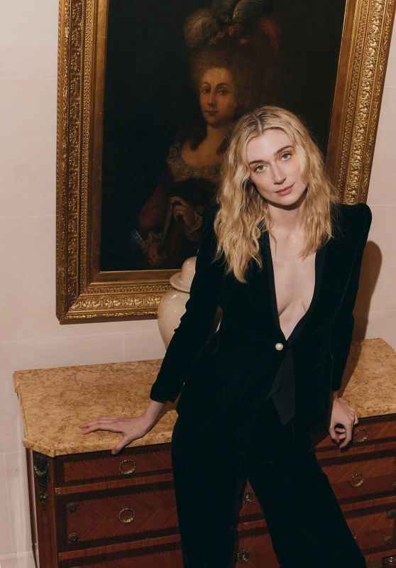 伊丽莎白·德比齐亮相巴黎，身着Armani Prive 2026春夏高定系列黑色