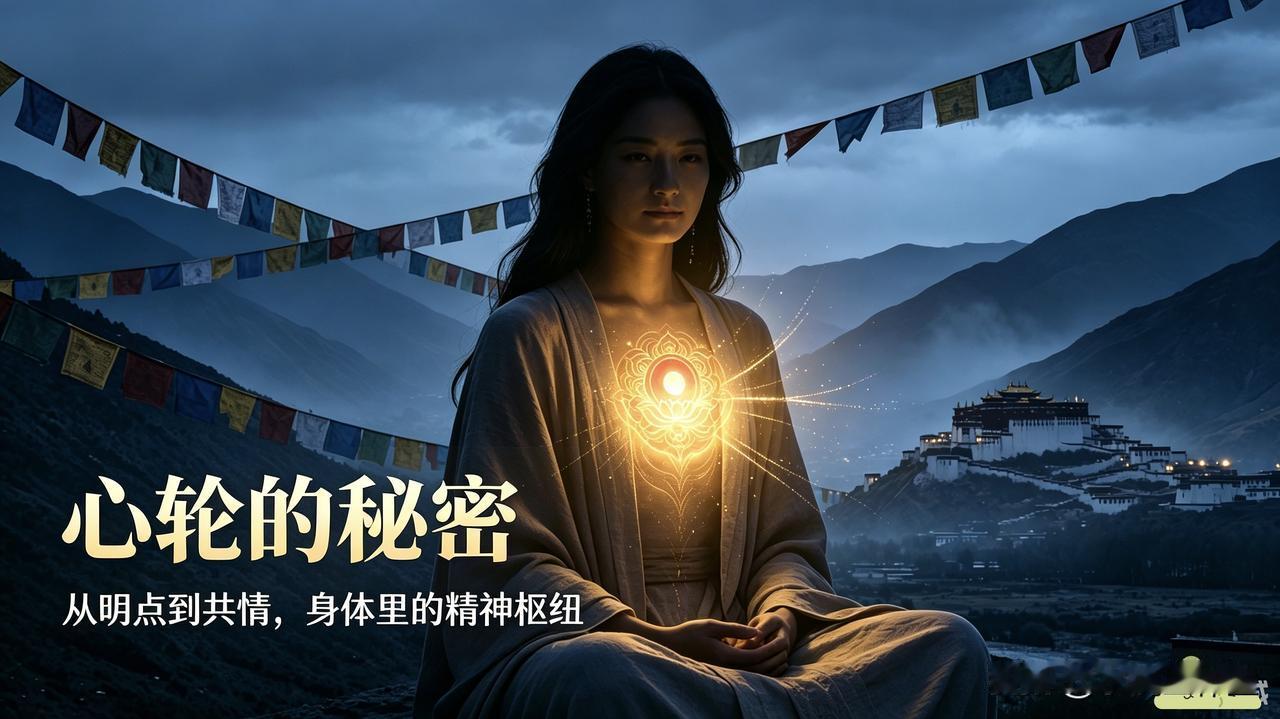 心轮的秘密：安放智慧明点，藏在我们身体里的精神枢纽🤍
 
声明：本文仅解读藏地