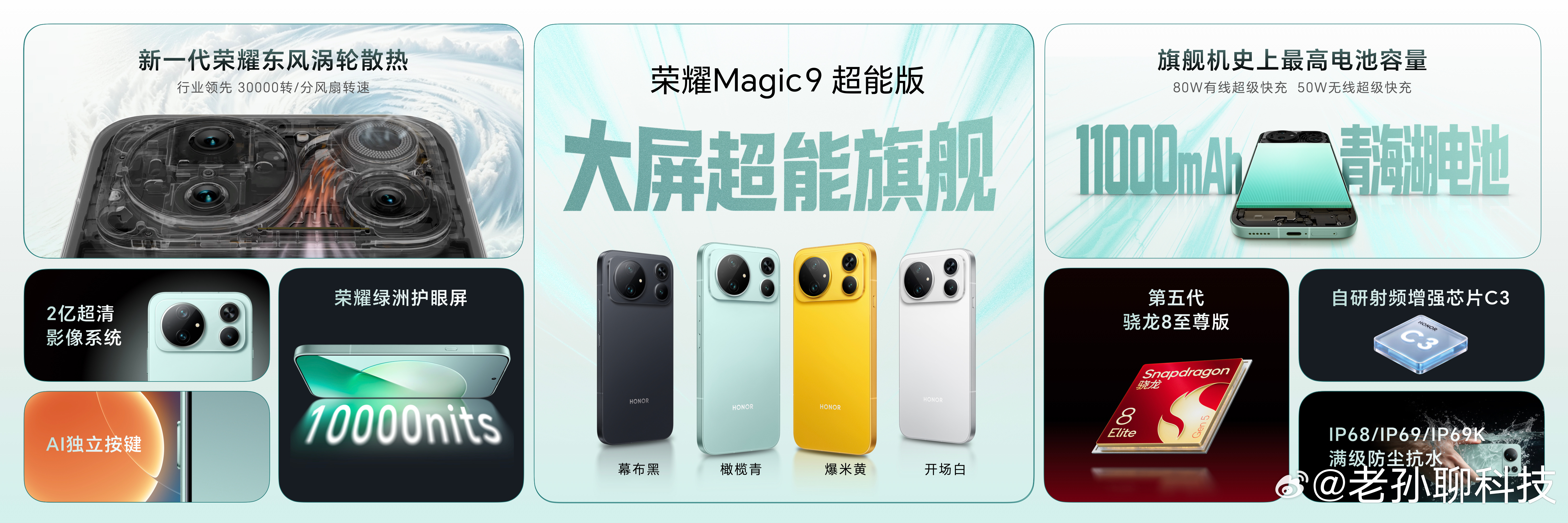 荣耀Magic9超能版不是只靠大电大风扇撑场，2亿超清影像系统也给齐了，拍清楚这