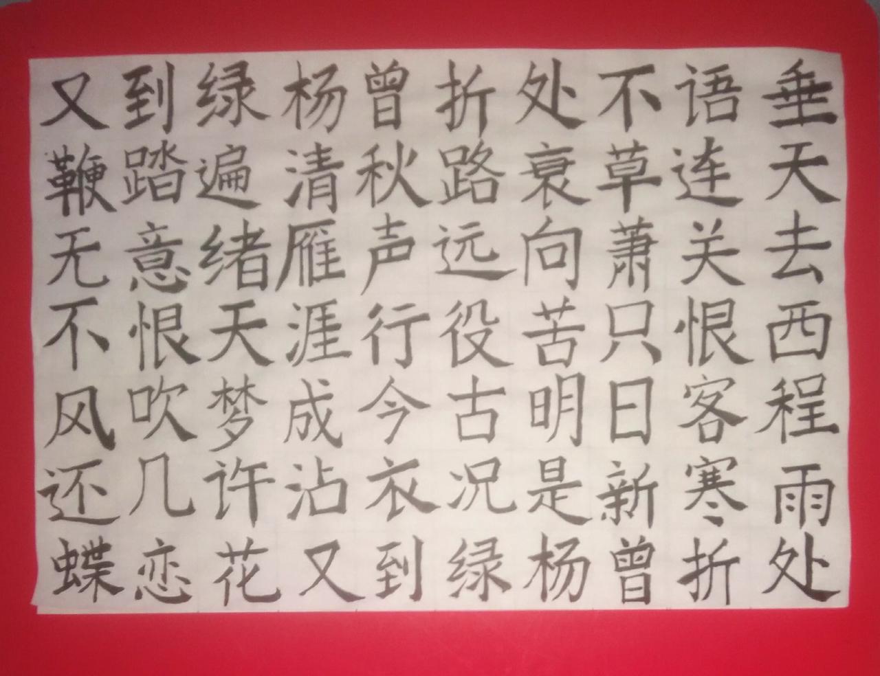 练练字 静静心