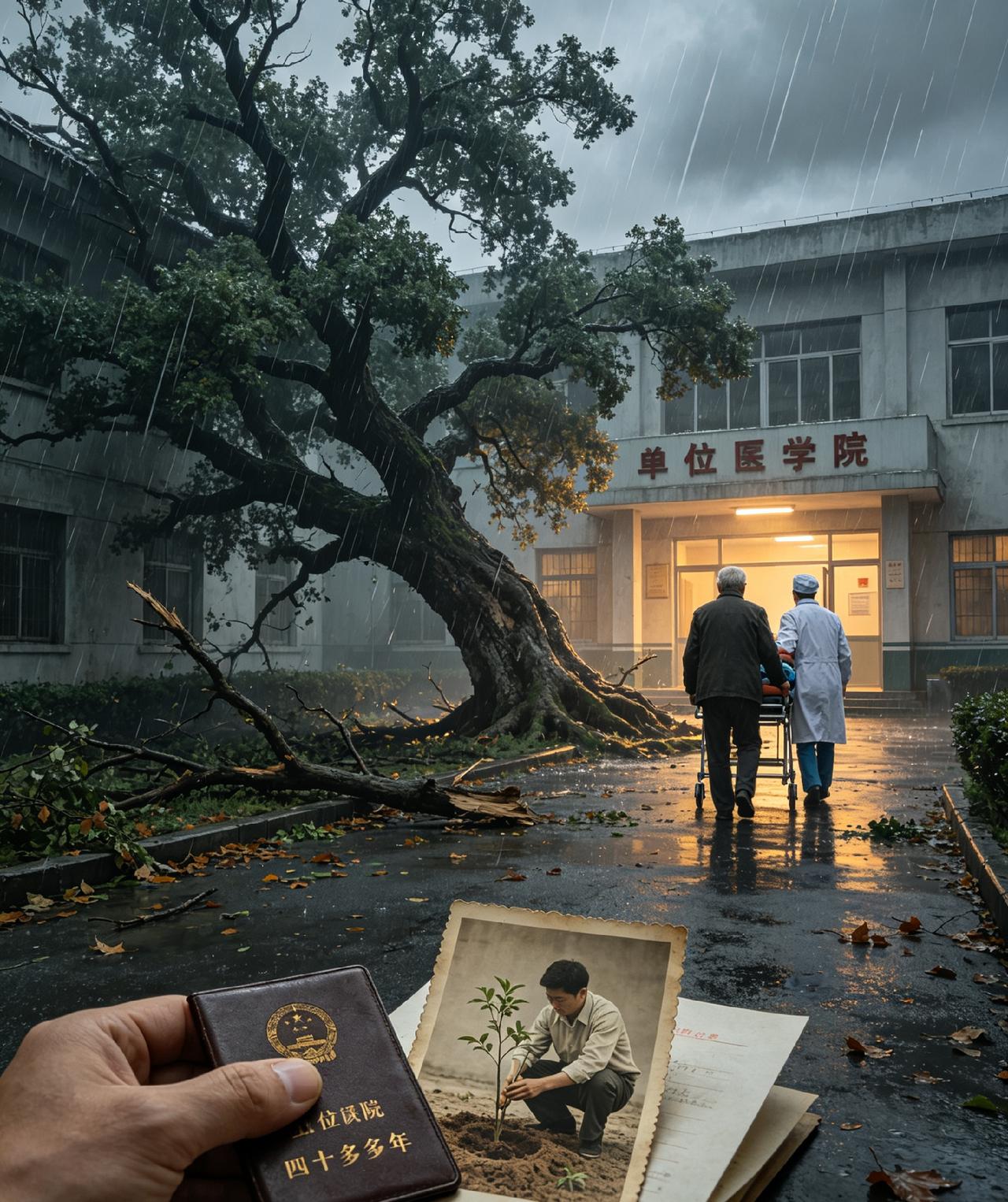今天在单位听老同事聊起一件事，心里堵得半天缓不过劲，真是造化弄人，说不出的唏嘘。