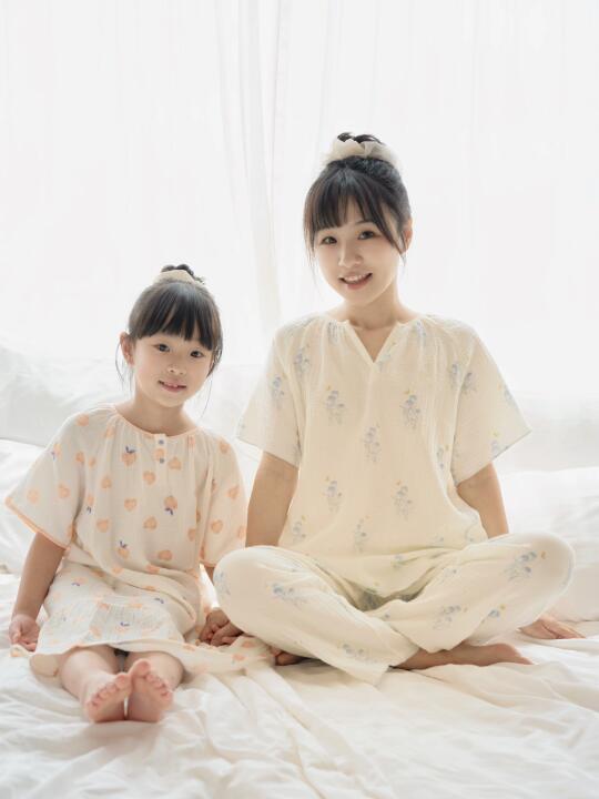 夏日遛娃旅行的轻松舒适～从助眠家居服开始