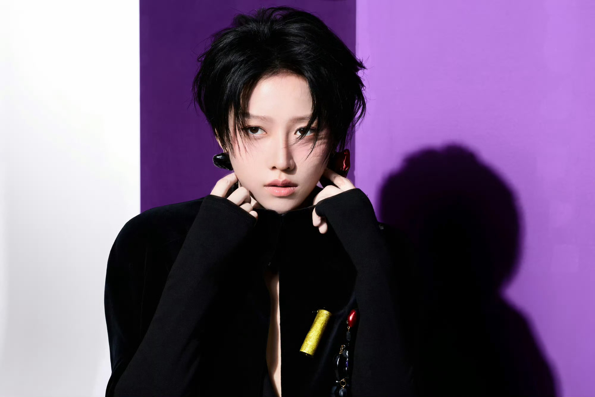 又见高定版刘雨昕🈶 身穿Ronald Van Der Kemp 2026春夏高