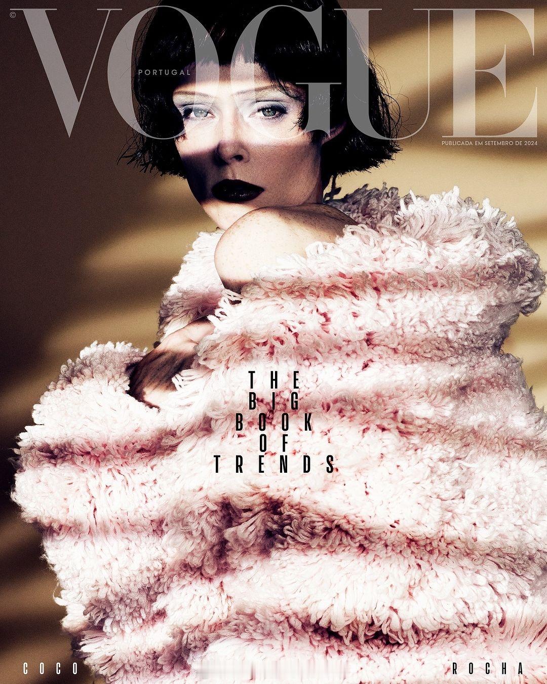 葡萄牙版《VOGUE》金九刊拍摄了四张封面！她们的审美一直都很好‼️ ​​​