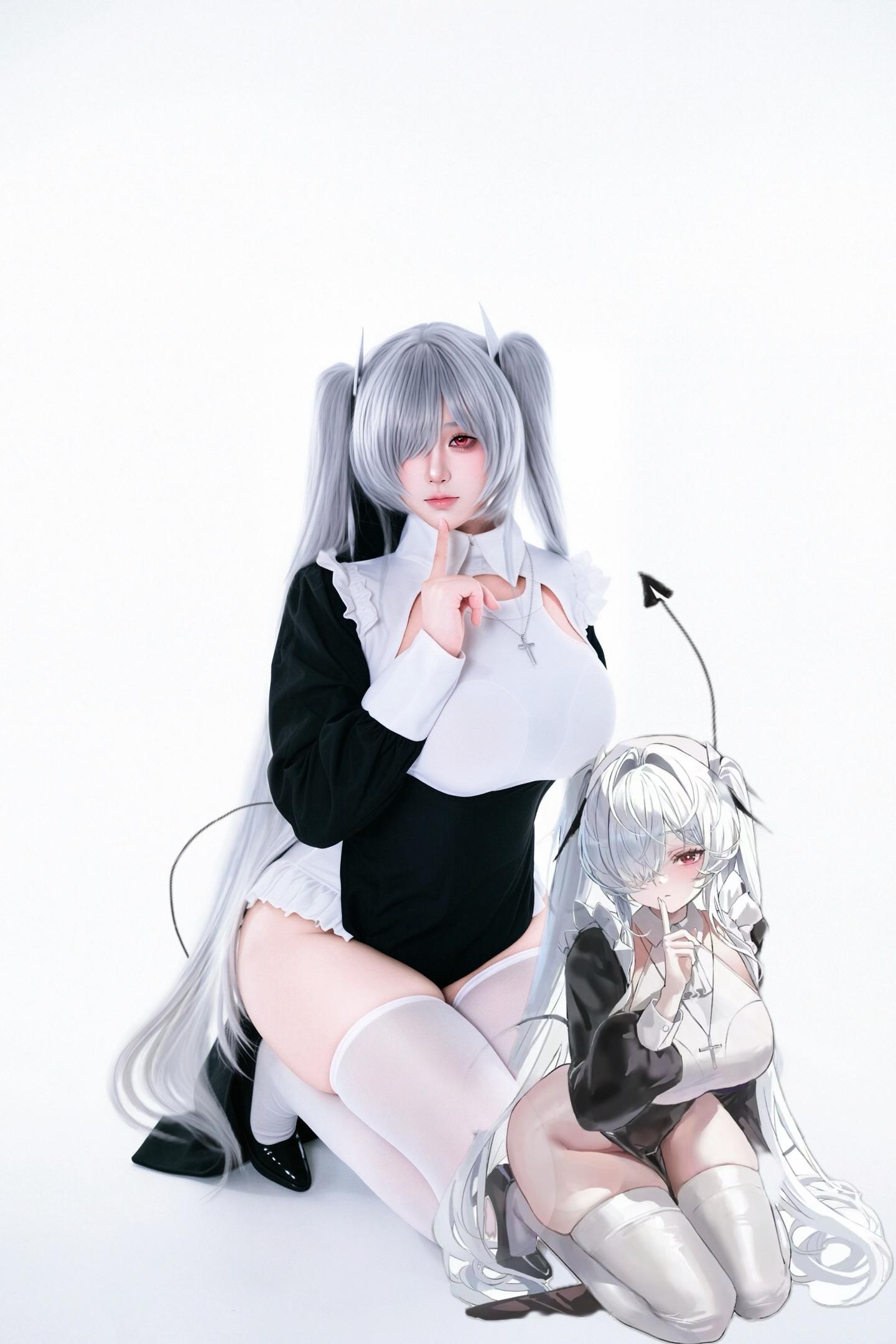 想做上帝的乖孩子 但是这副身体完全是为罪而生啊（画师s_redbutt...