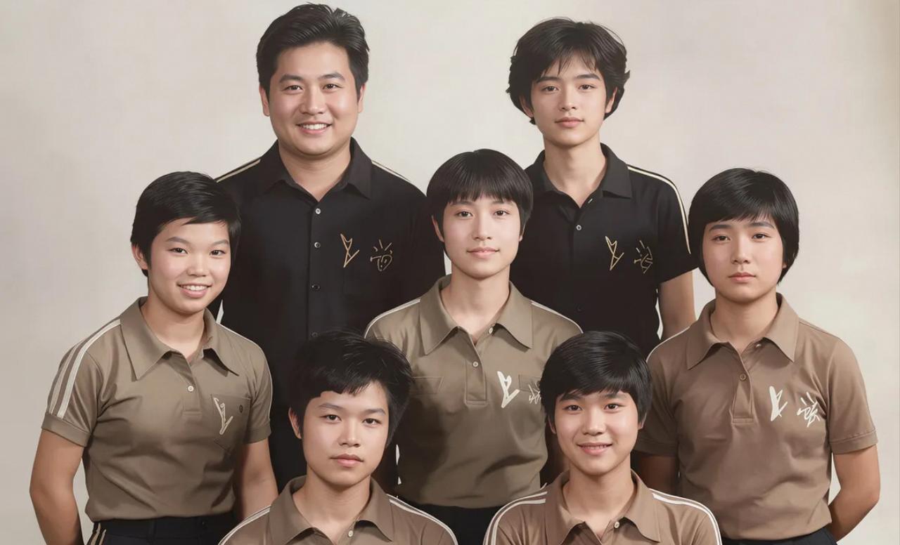80年代初，中国乒乓球队上海队的早期珍贵合影，你认识几位呢？