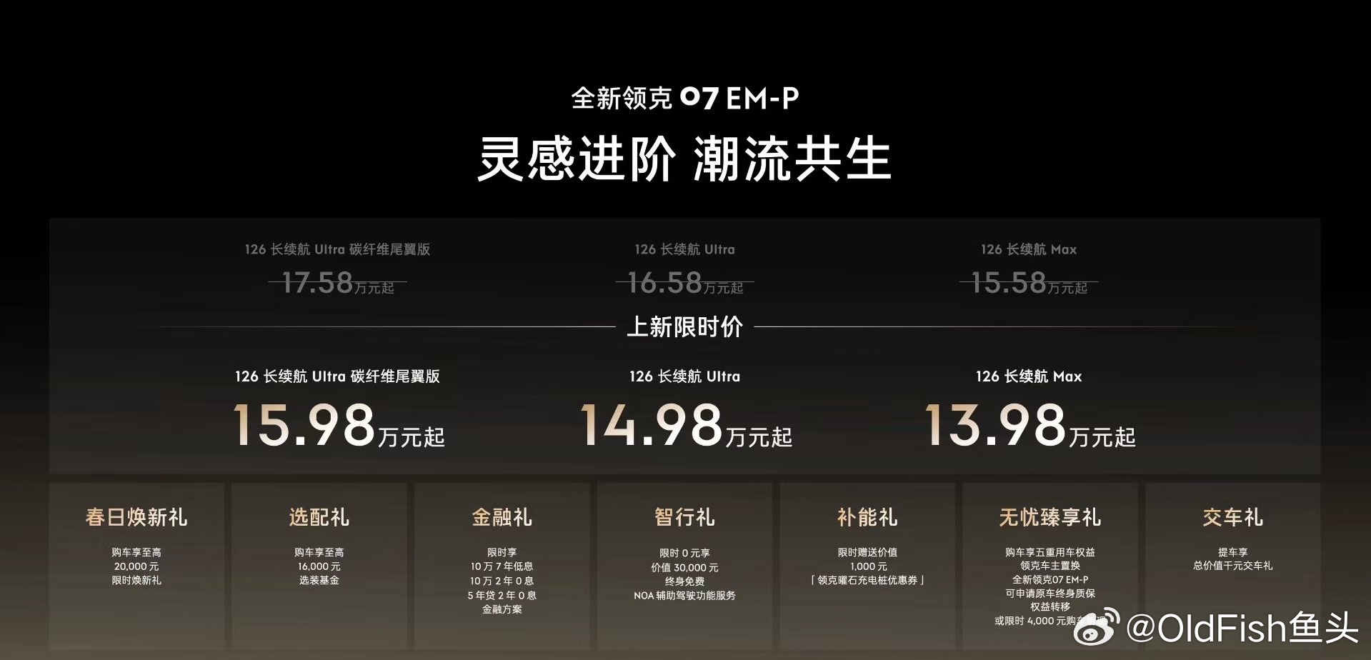 领克07碳纤维尾翼的这个版本太帅了吧被颜值打动的一次发博领克07领克07碳纤维尾