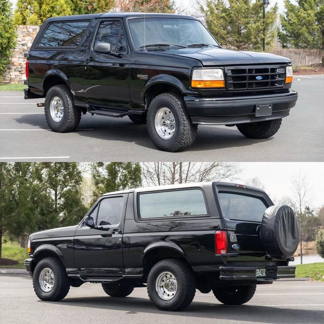 1996年的福特 Bronco XLT Sport，正处于第五代车型的收官阶段，