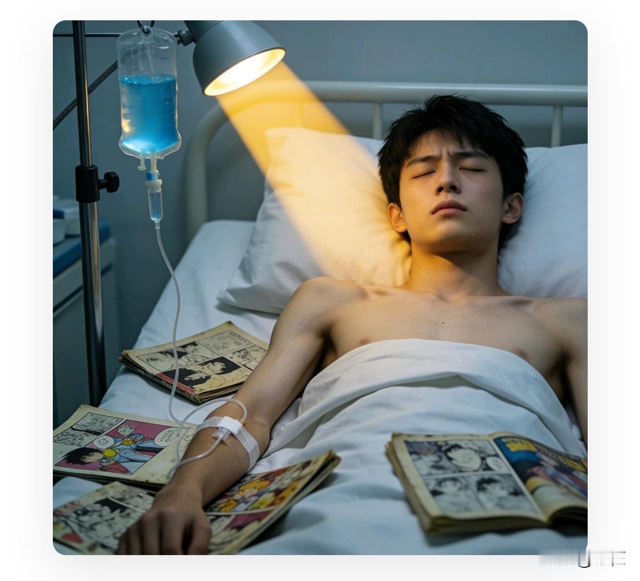 刷到这一幕鼻子有点酸：
从26到32岁，他在病床上熬了
这么多年，轻轻问“能要几