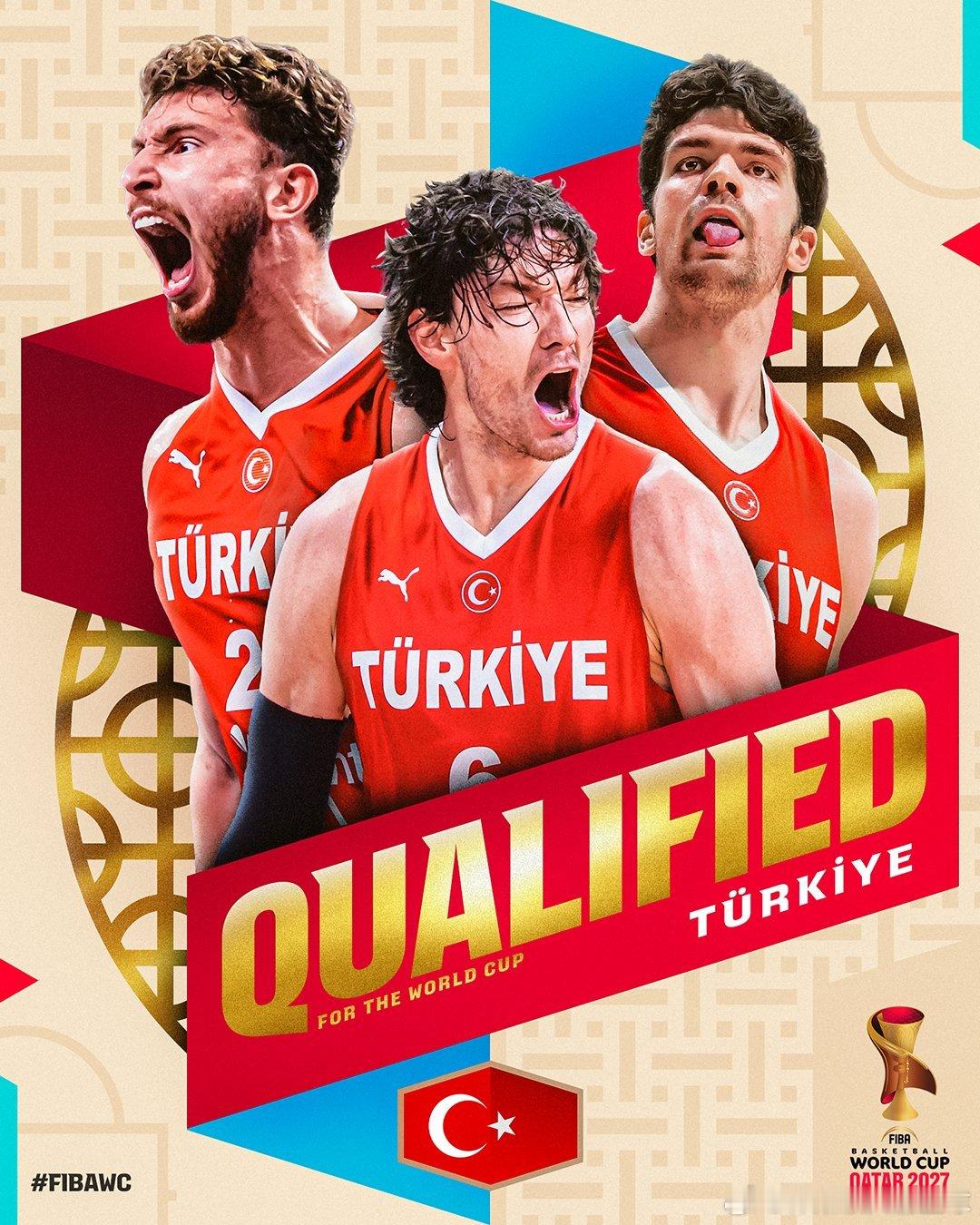 土耳其队是第一支晋级世界杯的队伍！🇹🇷今年申京还没有打预选赛呢[doge]n