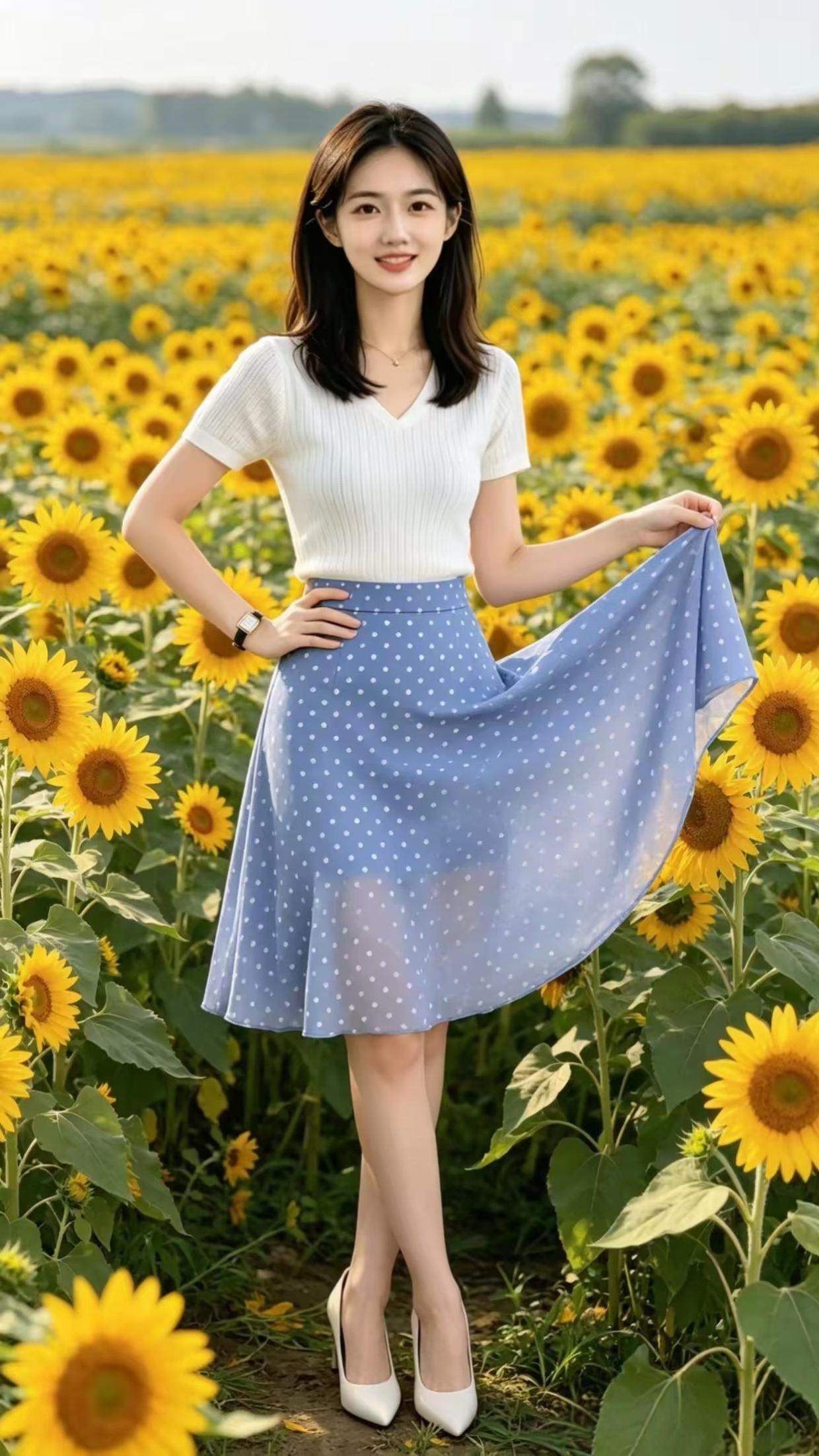 甜美少女风穿搭，清新，自然，阳光，明媚！🌻💃🏻