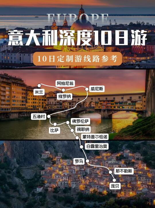 意大利定制游天花板，人均省30%玩出高级感