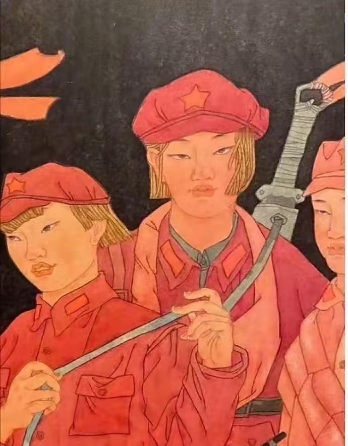 清华美院教授将红军画成眯眯眼出自高校专业创作者之手的红色作品，更该审慎把握审美导