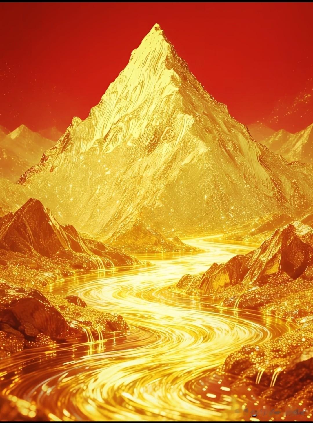 遇见金山，必发大财。