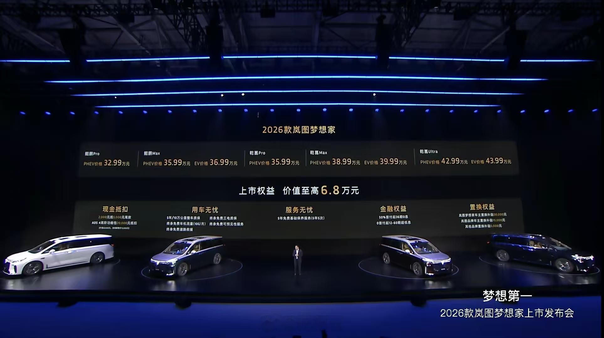 32.99万元起，全新岚图梦想家售价公布。各位你们坐过梦想家吗？ ​​​